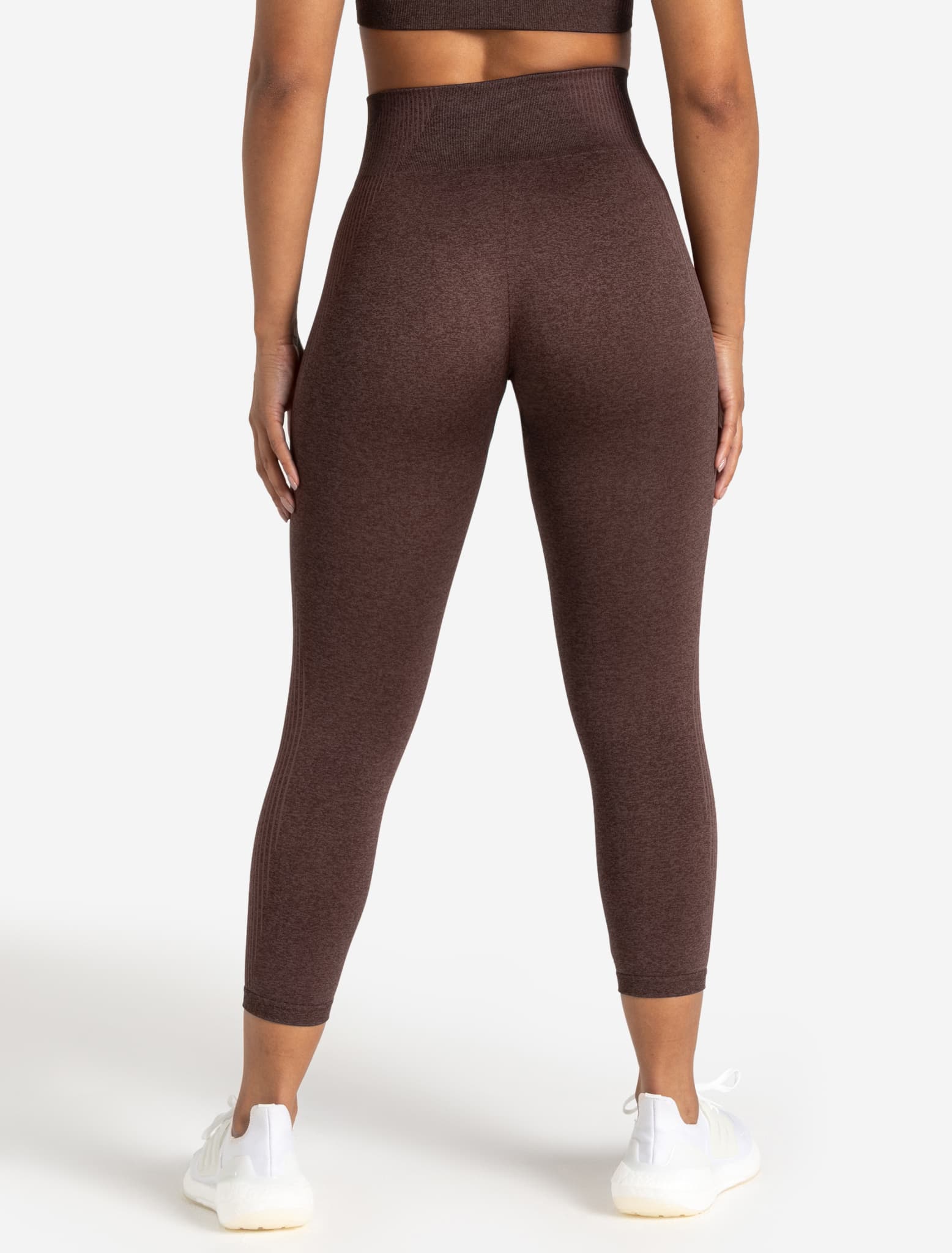 ADAPT 2.0 Seamless 7/8 Leggings - Cherry Brown Pursue Fitness 2