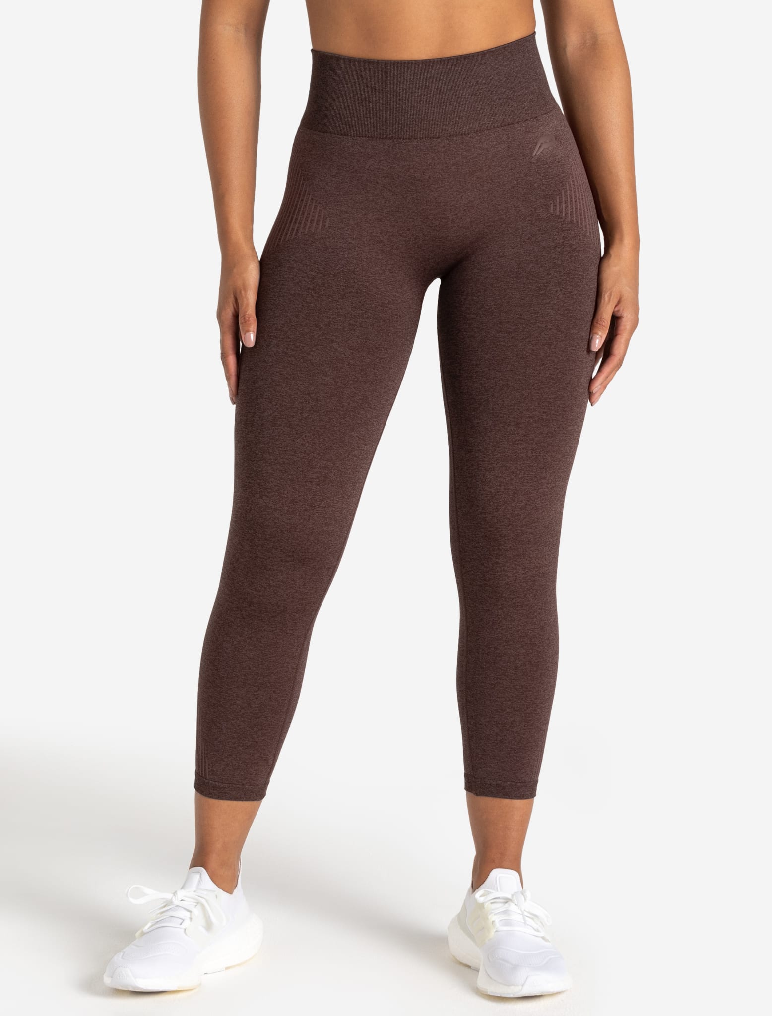ADAPT 2.0 Seamless 7/8 Leggings - Cherry Brown Pursue Fitness 1