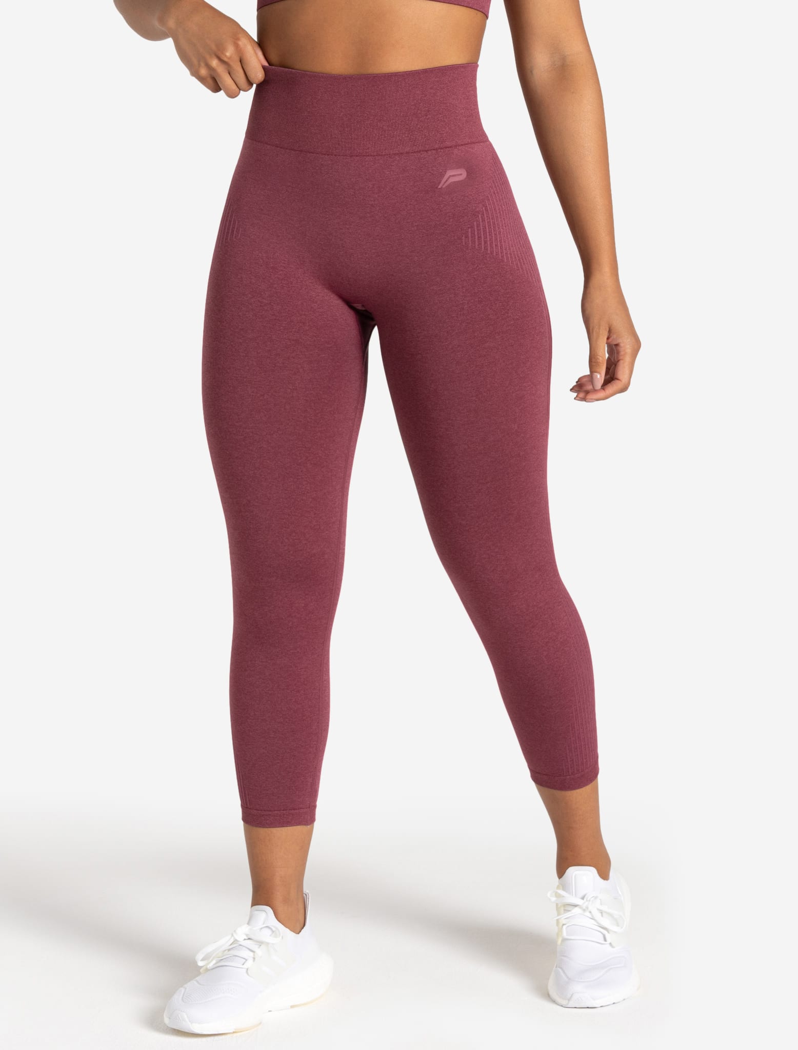 ADAPT 2.0 Seamless 7/8 Leggings - Magenta Pursue Fitness 1