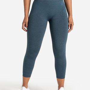 ADAPT 2.0 Seamless 7/8 Leggings - Petrol Blue Pursue Fitness 2