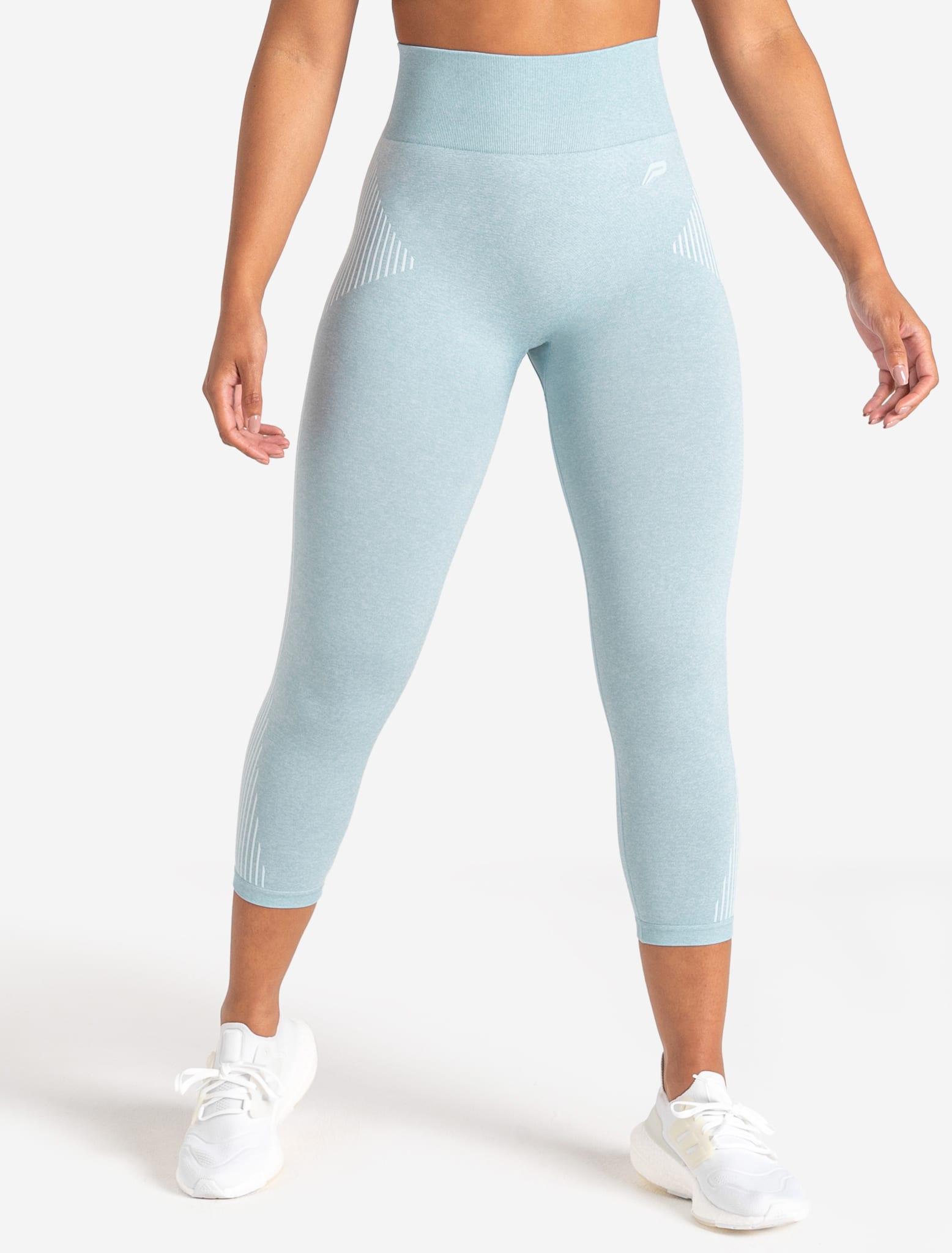 ADAPT 2.0 Seamless 7/8 Leggings - Sky Blue Pursue Fitness 1