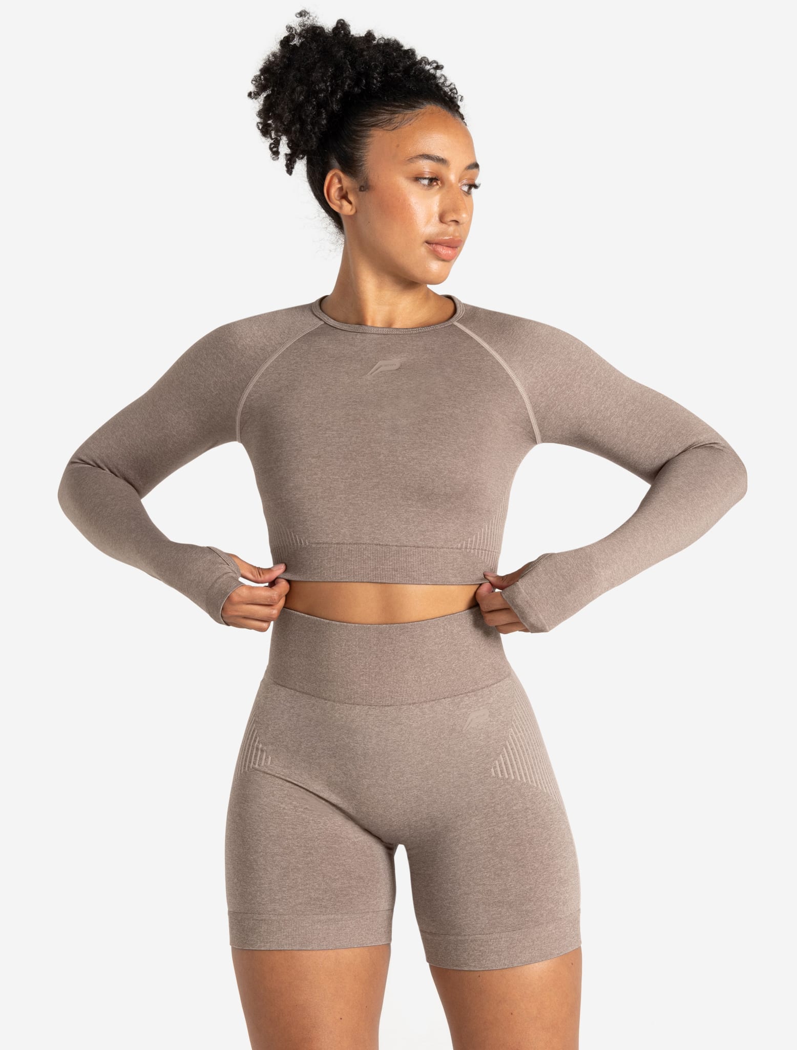 ADAPT 2.0 Seamless Crop Top - Fawn Pursue Fitness 1