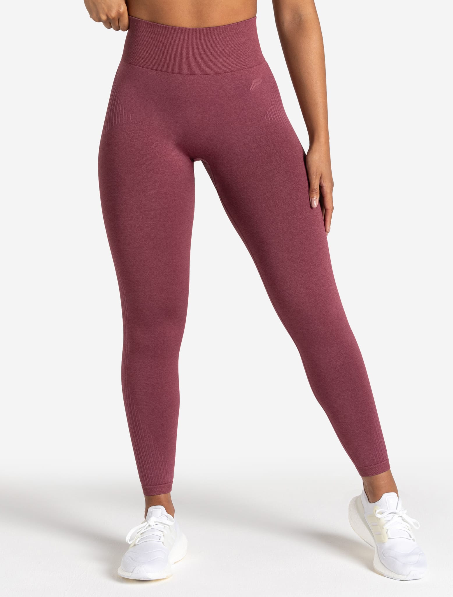 ADAPT 2.0 Seamless Leggings - Magenta Pursue Fitness 2