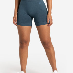 ADAPT 2.0 Seamless Shorts - Petrol Blue Pursue Fitness 1