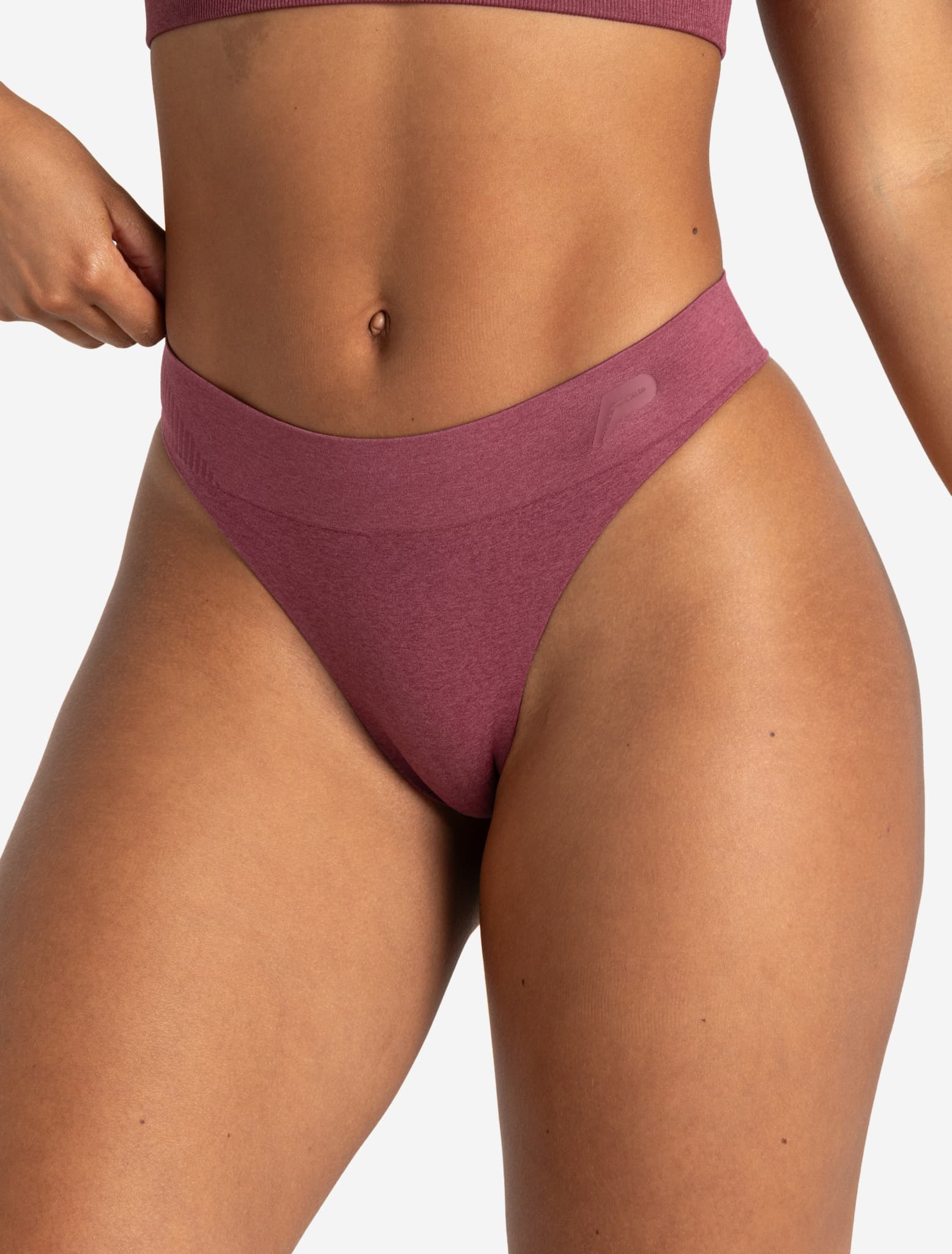 ADAPT 2.0 Seamless Thong - Magenta Pursue Fitness 1
