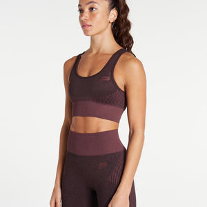 ADAPT Seamless Sports Bra / Black Cherry Pursue Fitness 3