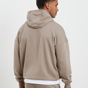 Core Loopback Hoodie - Taupe Pursue Fitness 2
