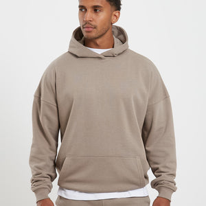 Core Loopback Hoodie - Taupe Pursue Fitness 1