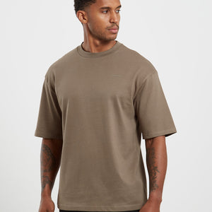 Core Oversized T-Shirt - Olive Pursue Fitness 1