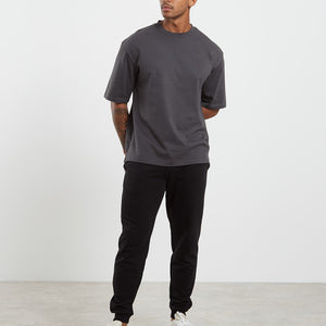 Core Oversized T-Shirt - Onyx Grey Pursue Fitness 2