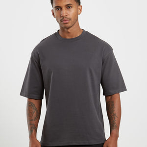 Core Oversized T-Shirt - Onyx Grey Pursue Fitness 1