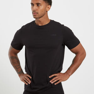 Core Relaxed Fit T-Shirt - Black Pursue Fitness 1