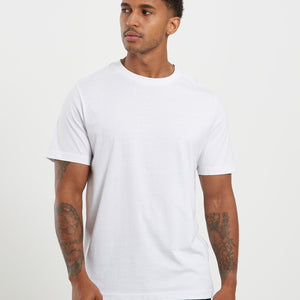 Core Relaxed Fit T-Shirt - White Pursue Fitness 1