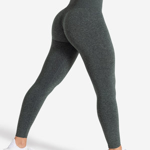 Form Seamless Leggings - Green Marl Pursue Fitness 1