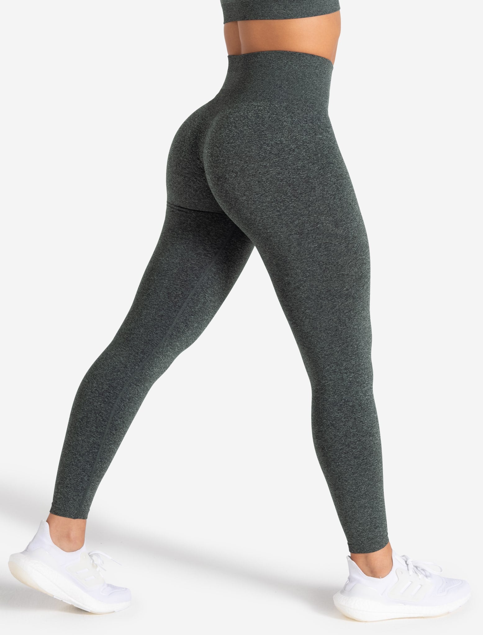 Form Seamless Leggings - Green Marl Pursue Fitness 1