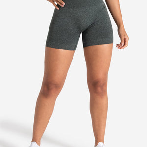 Form Seamless Shorts - Green Marl Pursue Fitness 1