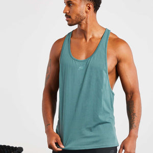 Icon Stringer Vest / Teal Pursue Fitness 1