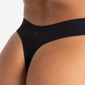 Seamless Thong - Black Pursue Fitness 2